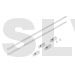 208372 CNC Tail Boom Support Set(Silver anodized)